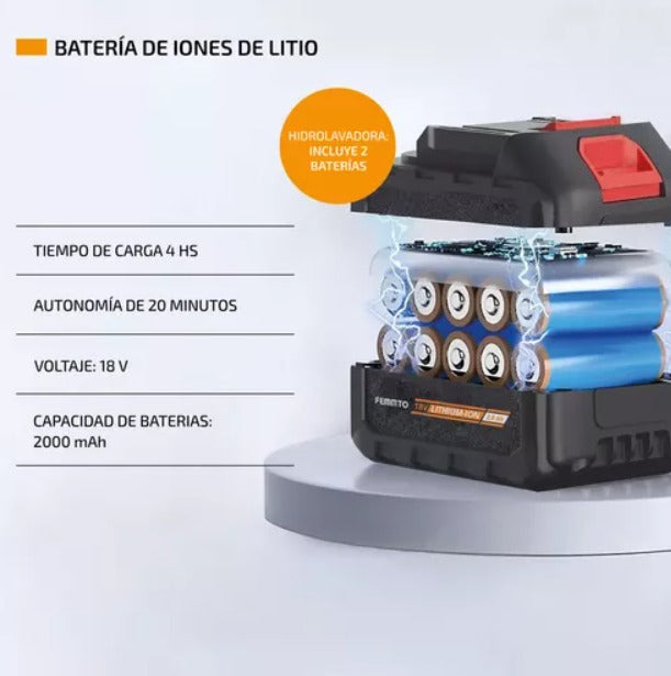 Hidrolavadora Electrica Inalambrica [Envío Gratuito a Toda Colombia]